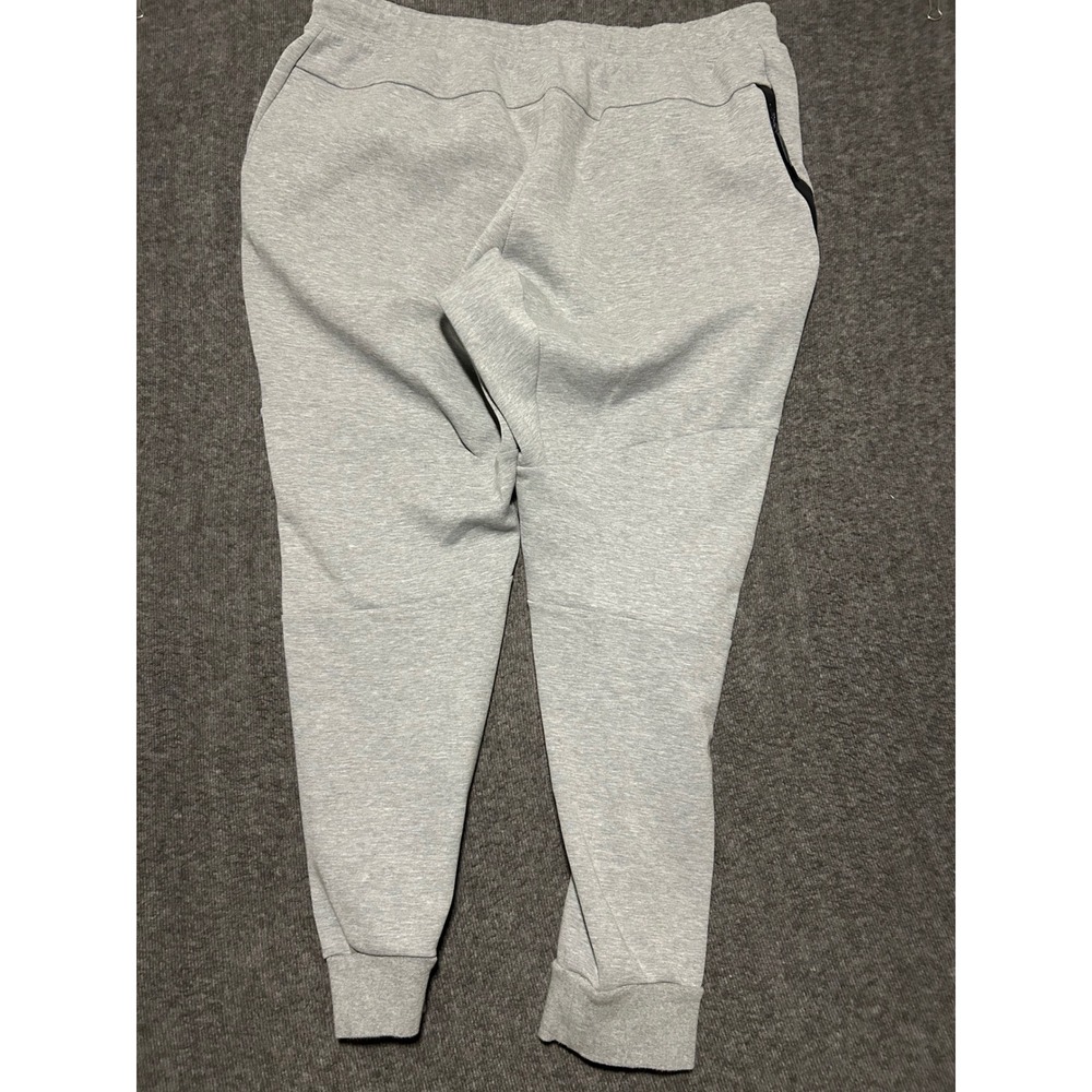 Nike Tech Fleece Joggers Mens 3XL Gray 805162-063 Slim Tapered Sweatpants - Picture 2 of 7